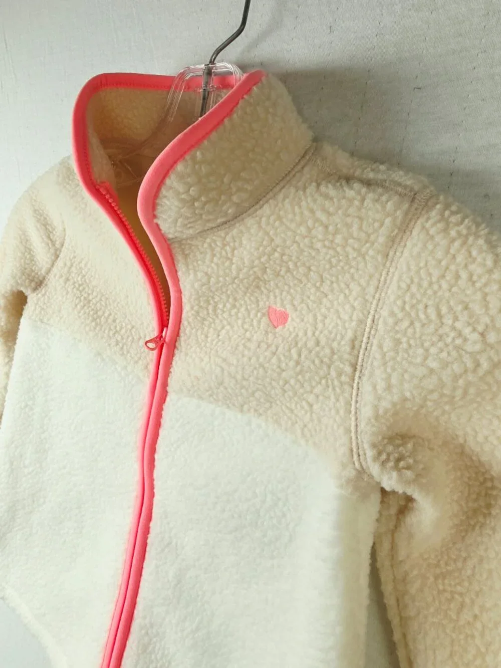 NWOT OshKosh B'gosh Toddler Embroidered Teddy-Fleece Jacket size 4T Baby Girl